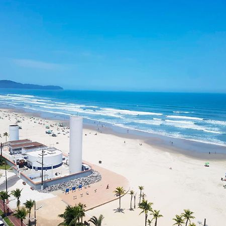 Apto C Vista Incrivel Para O Mar, Praia Grande Sp Экстерьер фото